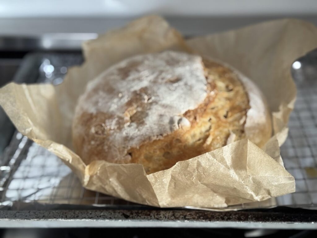 First time bread maker... crumb is a little tight