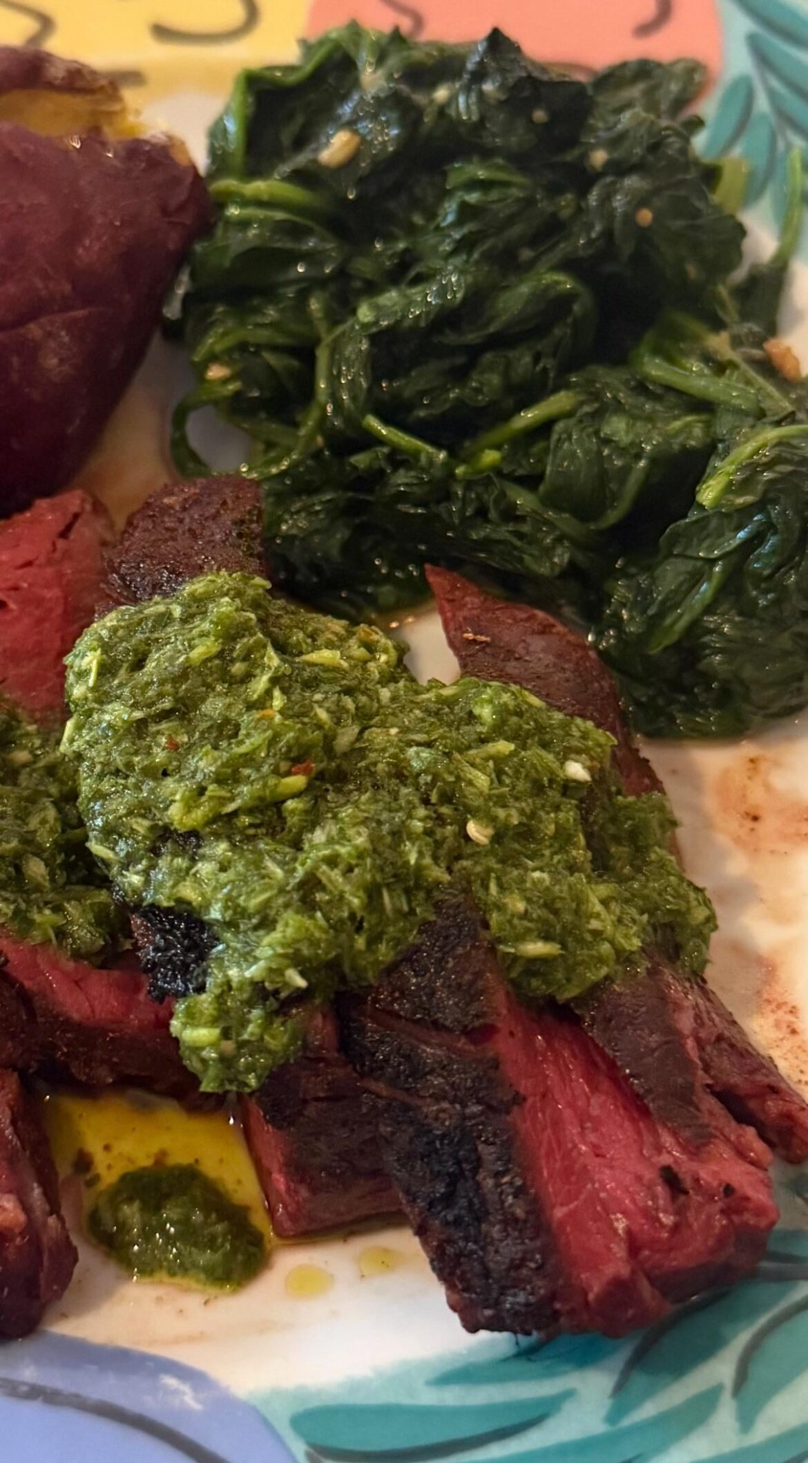Hanger with Chimmichurri