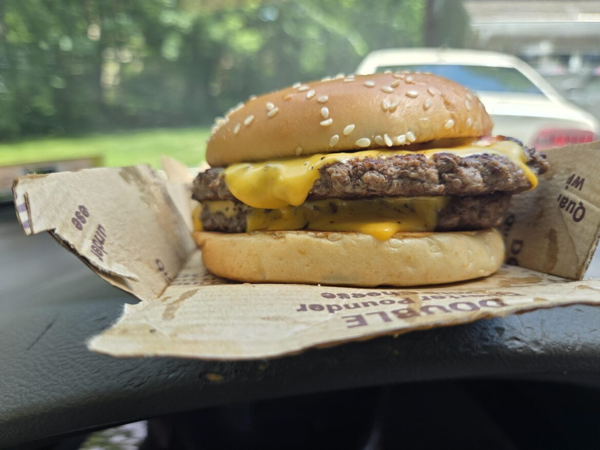 Lobe my double quarter pounder w mac suace