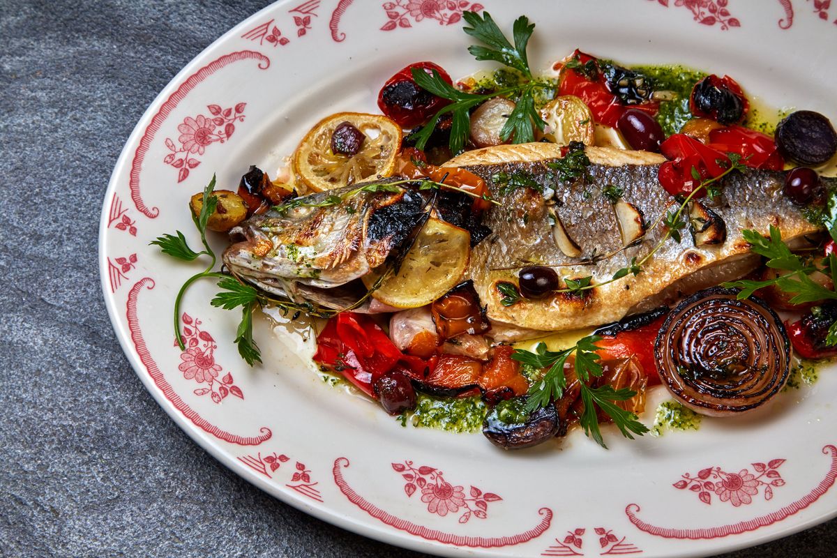 Branzino al Forno at D.C.’s Café Fiorello
