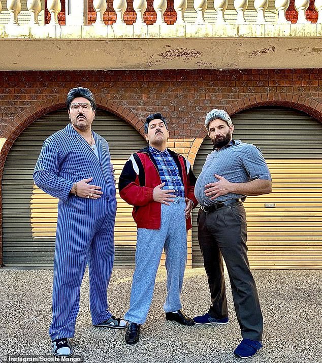 Sooshi Mango regularly parody Greek and Italian culture in their various skits, playing nonnas and 'Ethnic Dads' in their viral videos
