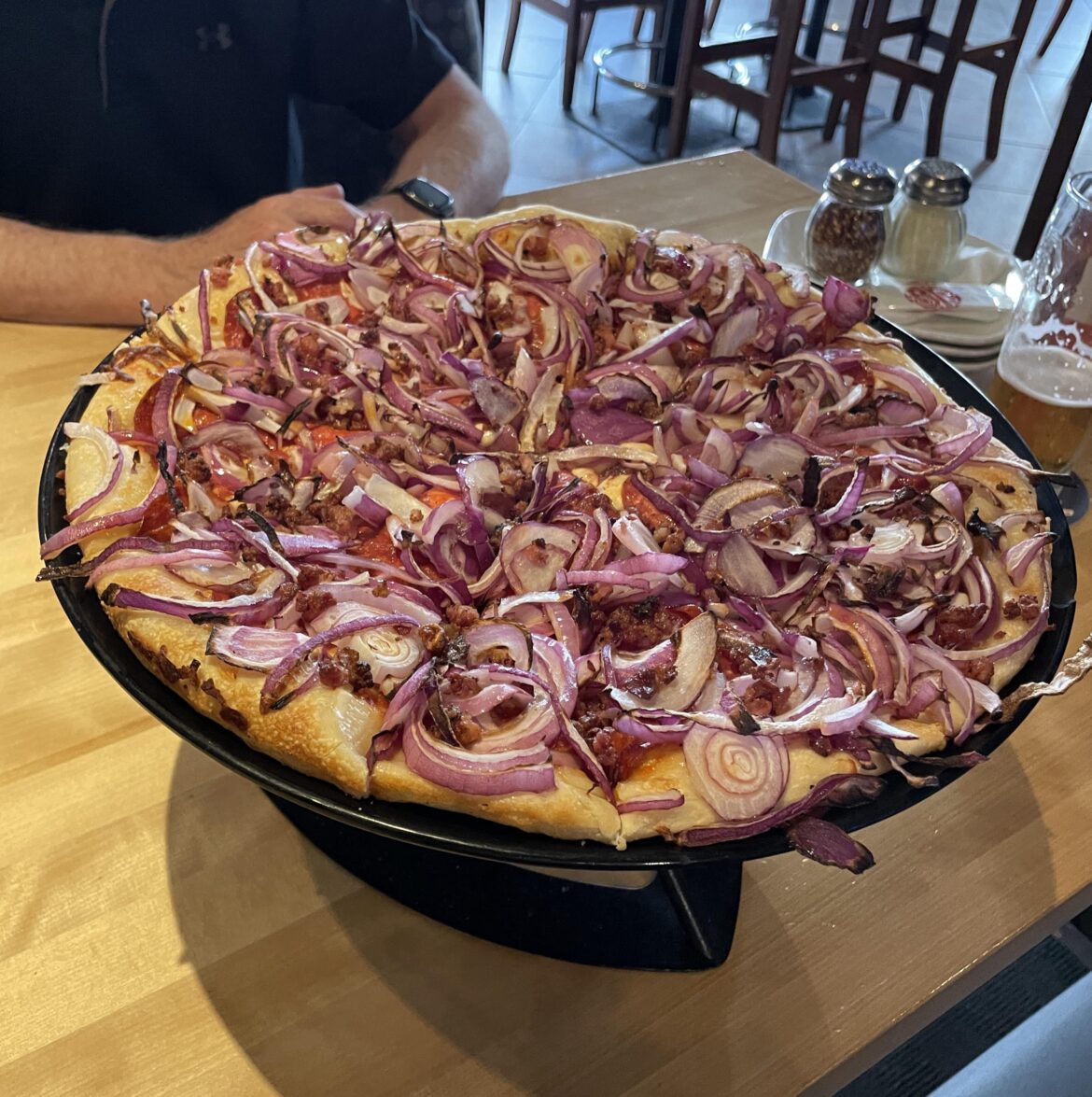 When the kitchen staff understands what’s up when you order extra onions