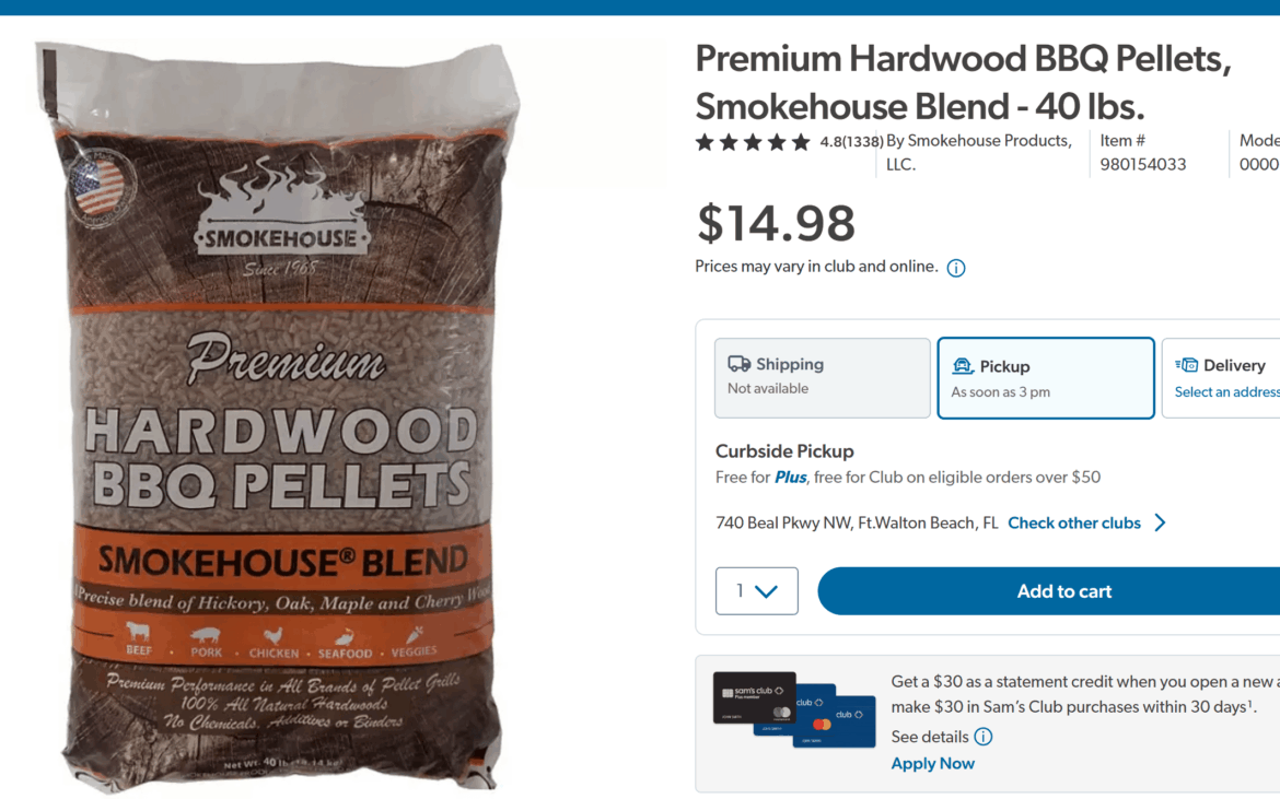 Sam'S Club Pellets