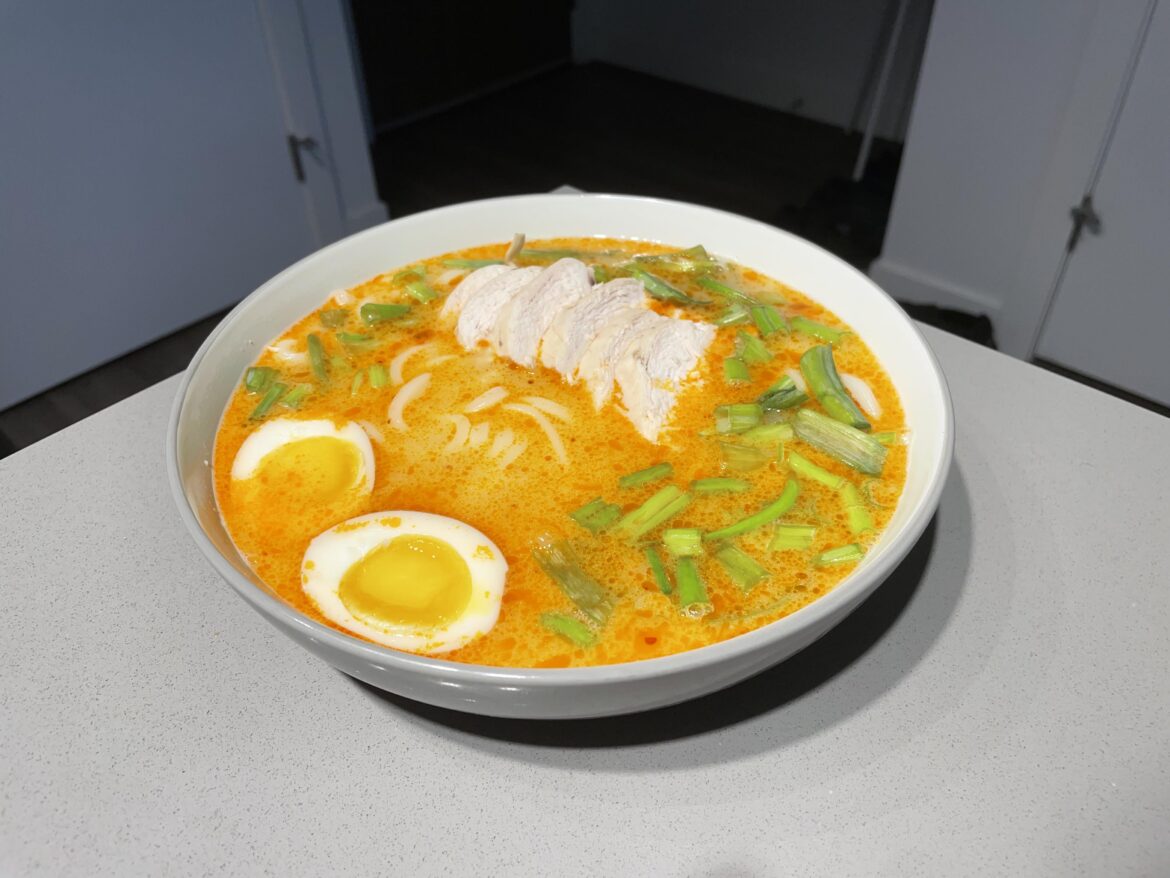 First attempt at chicken ramen