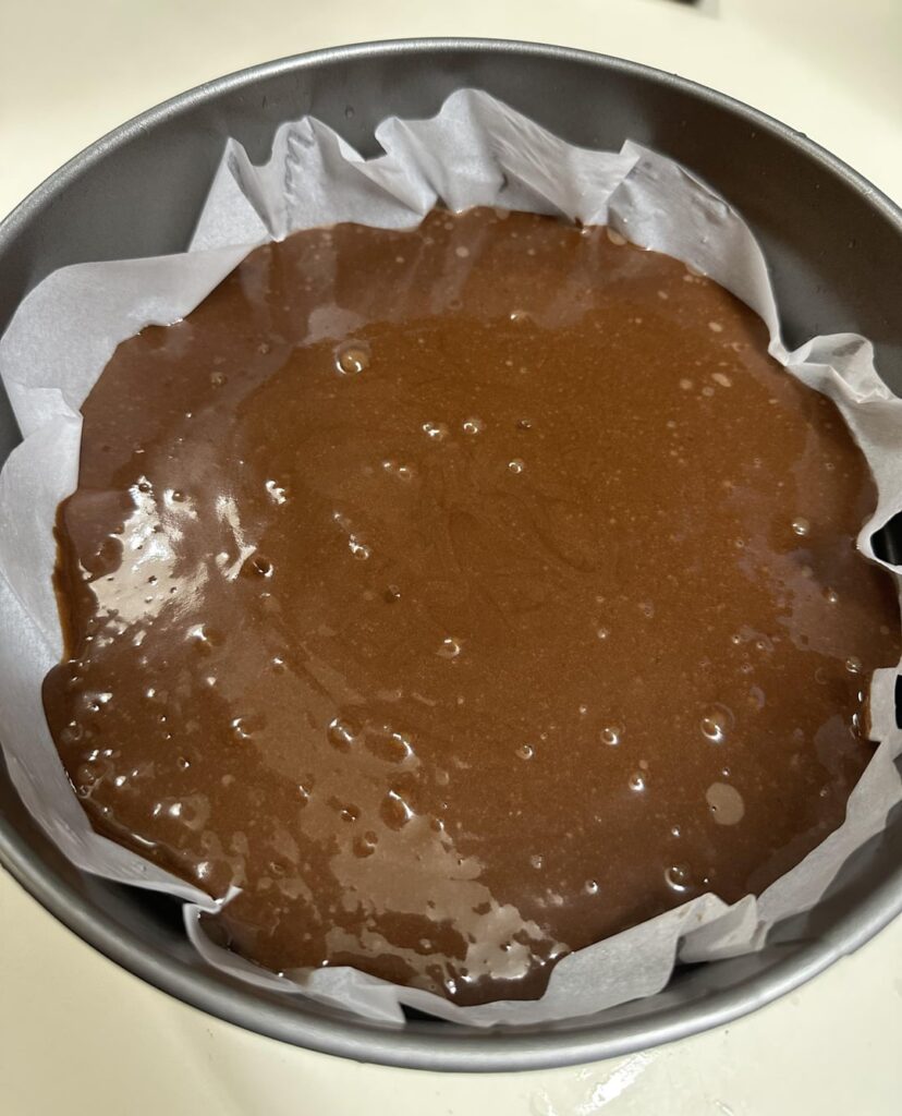 Dairy free chocolate cake and ganache