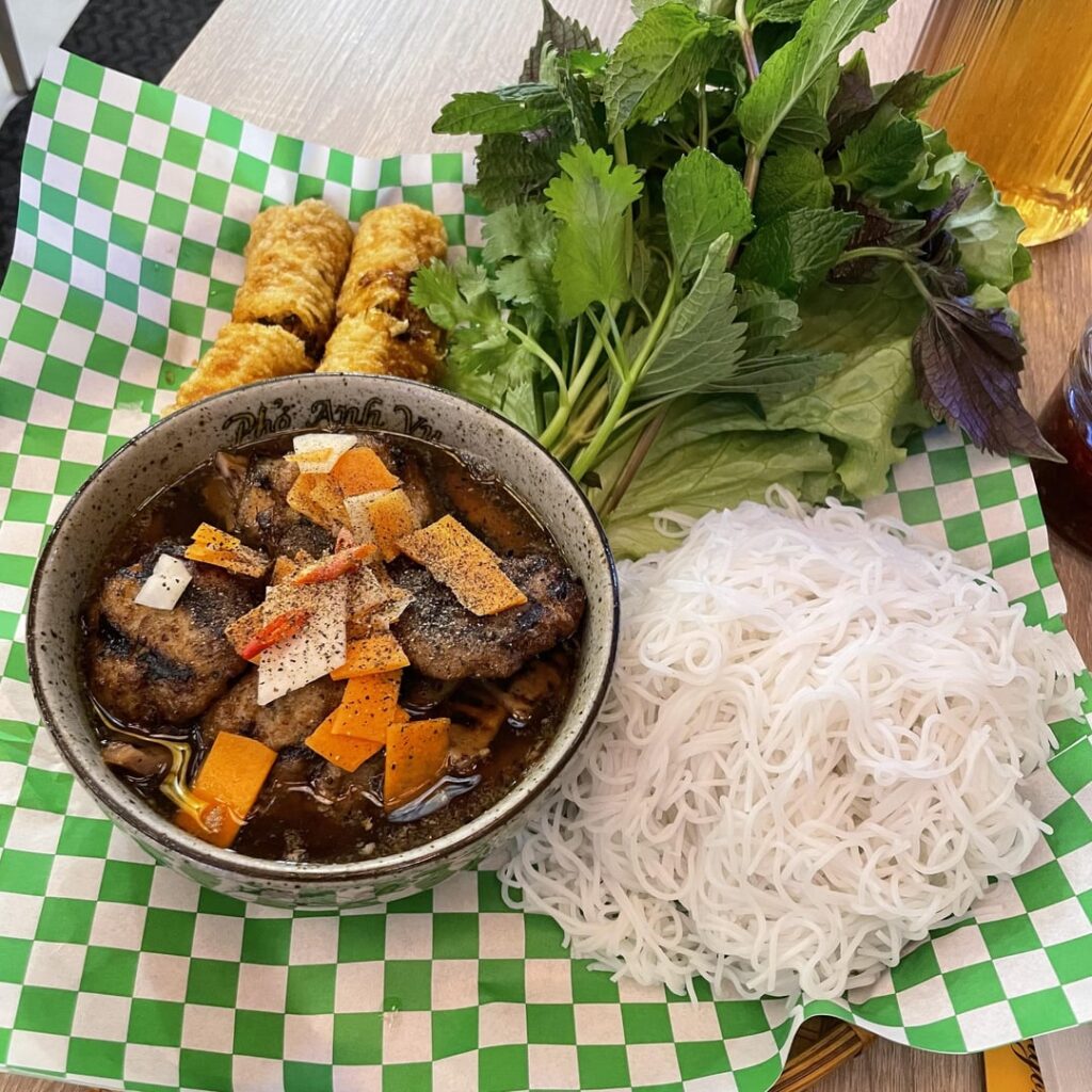 Bun cha Hanoi at Pho Anh Vu Bun cha Hanoi at Pho Anh Vu