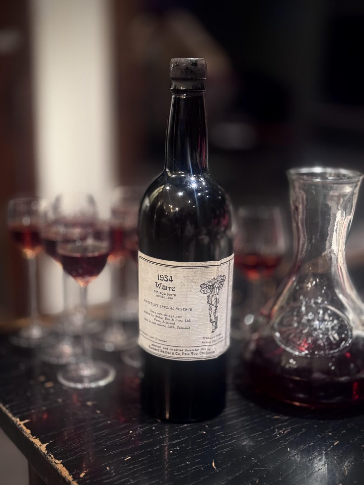 We opened a bottle for my Grandmas 90th birthday.