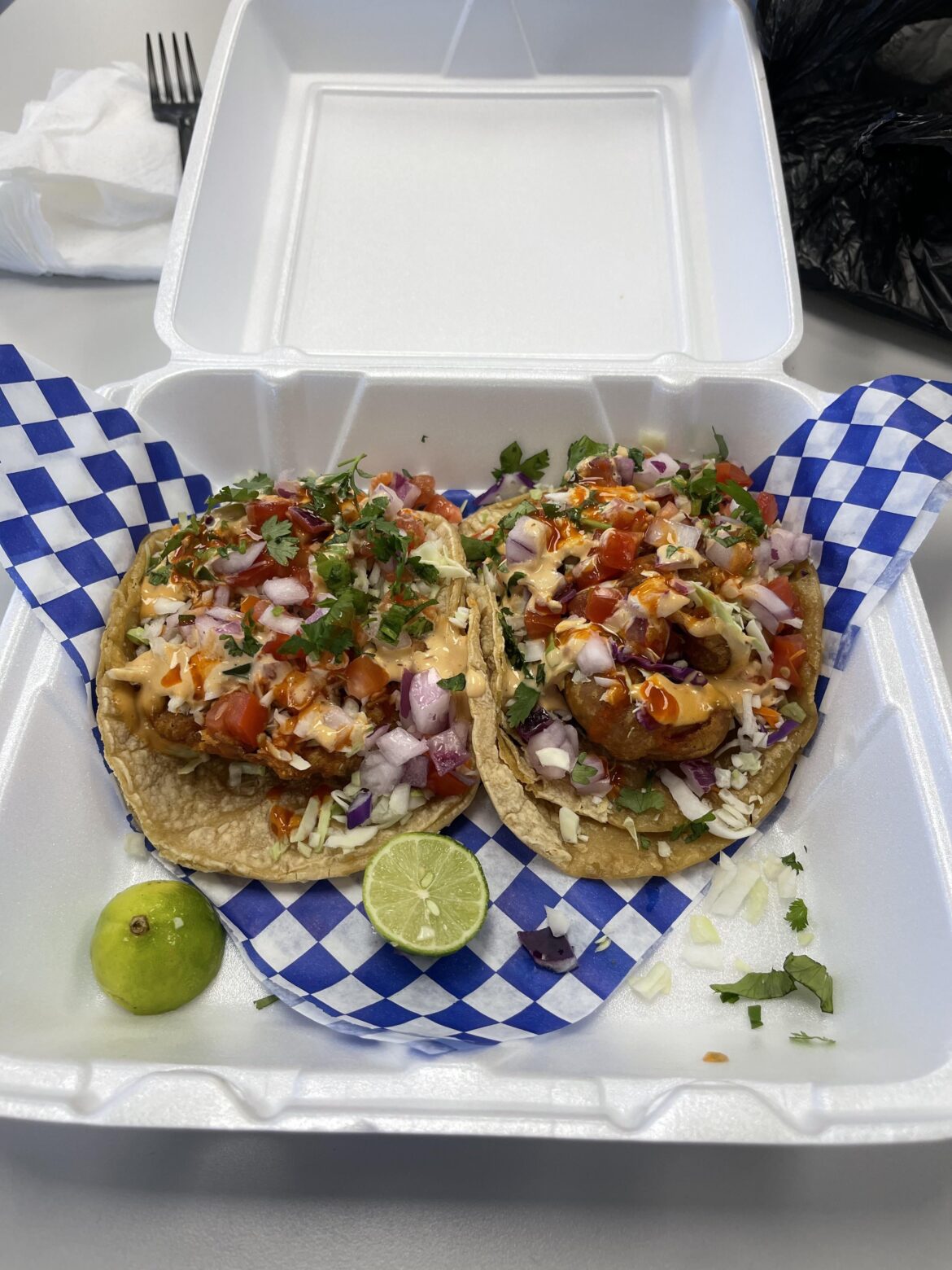 El Marisquero and their amazing Baja tacos