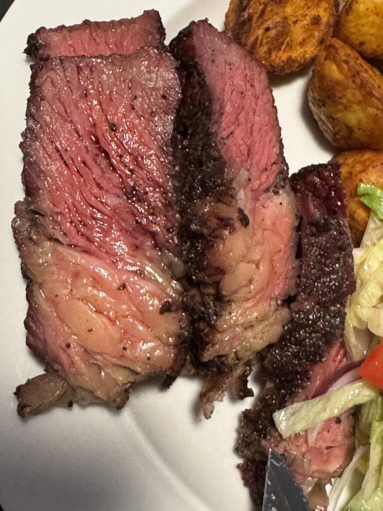 Chargrilled chuck roll