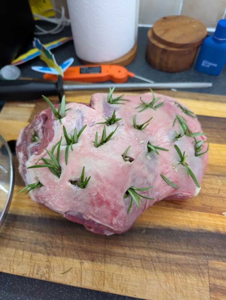 Boneless leg of lamb Boneless leg of lamb