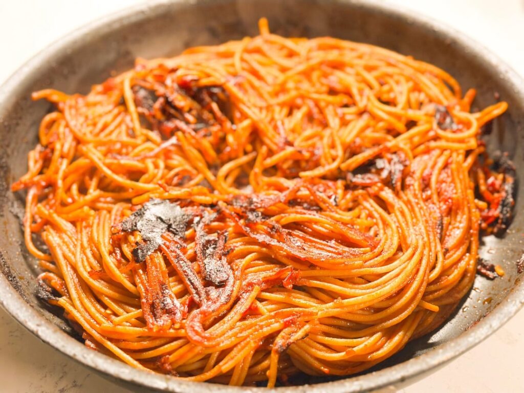 Spaghetti All’Assassina by Steve Dunn for Cook’s Illustrated, Sept./Oct. 2022.