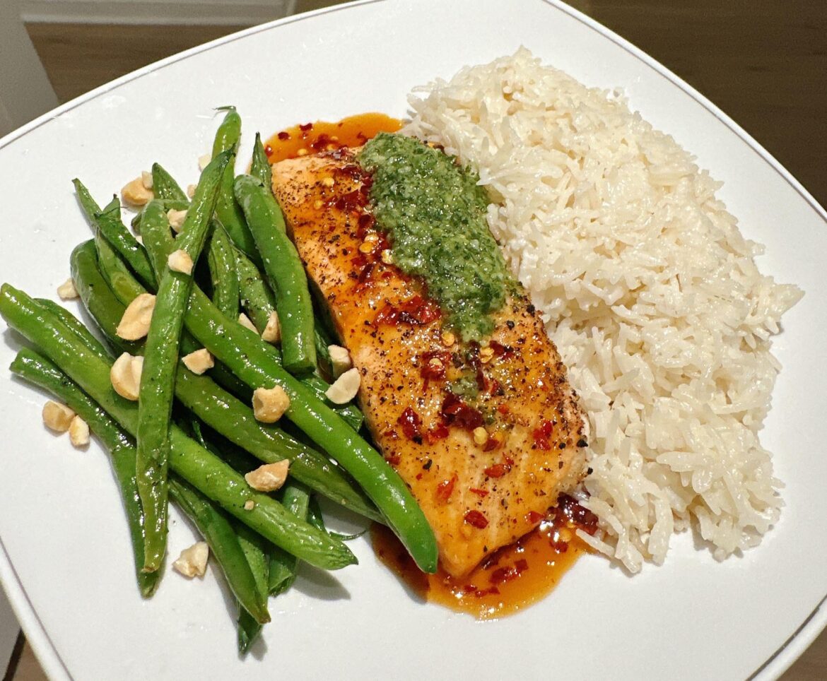 Sweet Soy Caramel Salmon