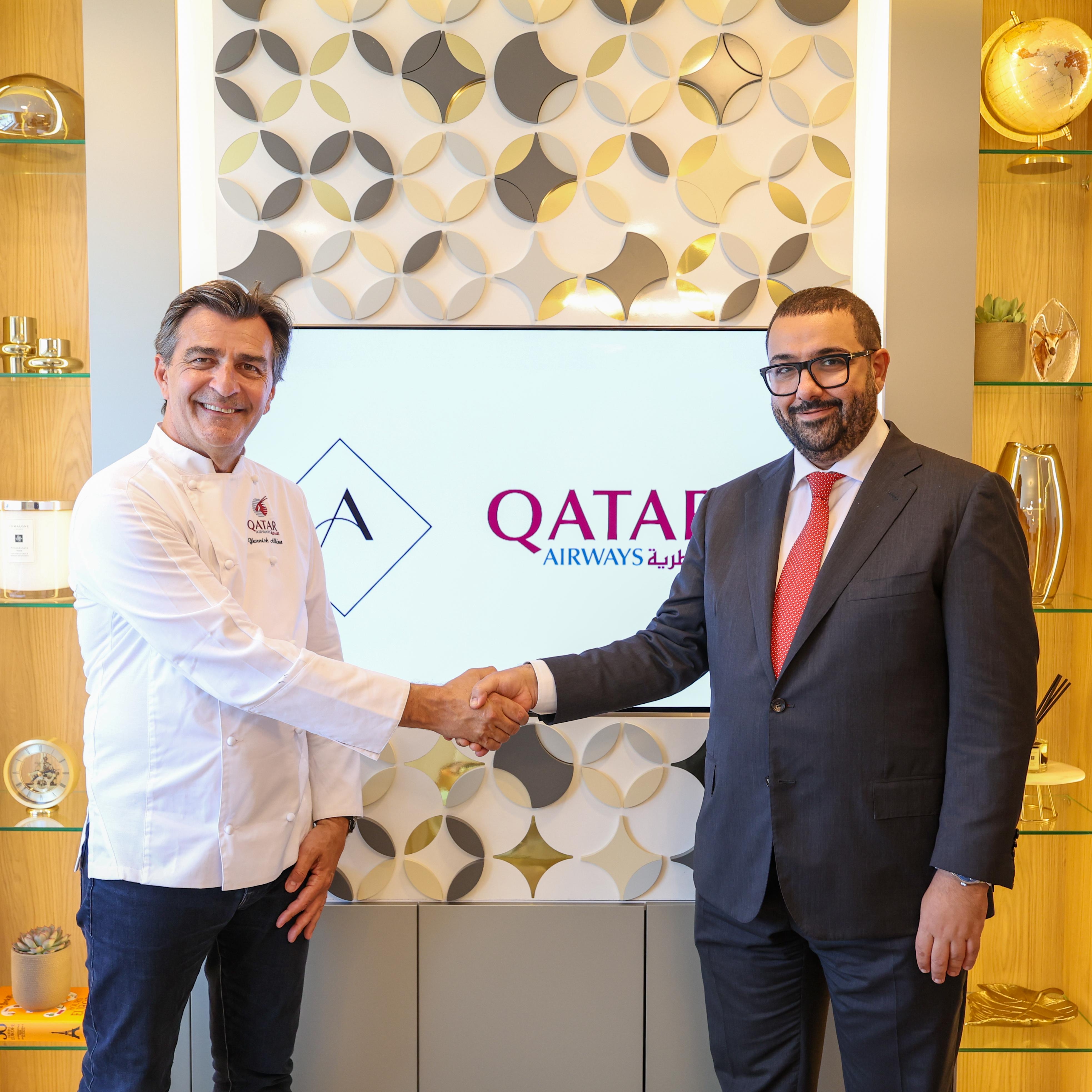Qatar Airways Partners With Yannick Alléno to Redefine Inflight Dining