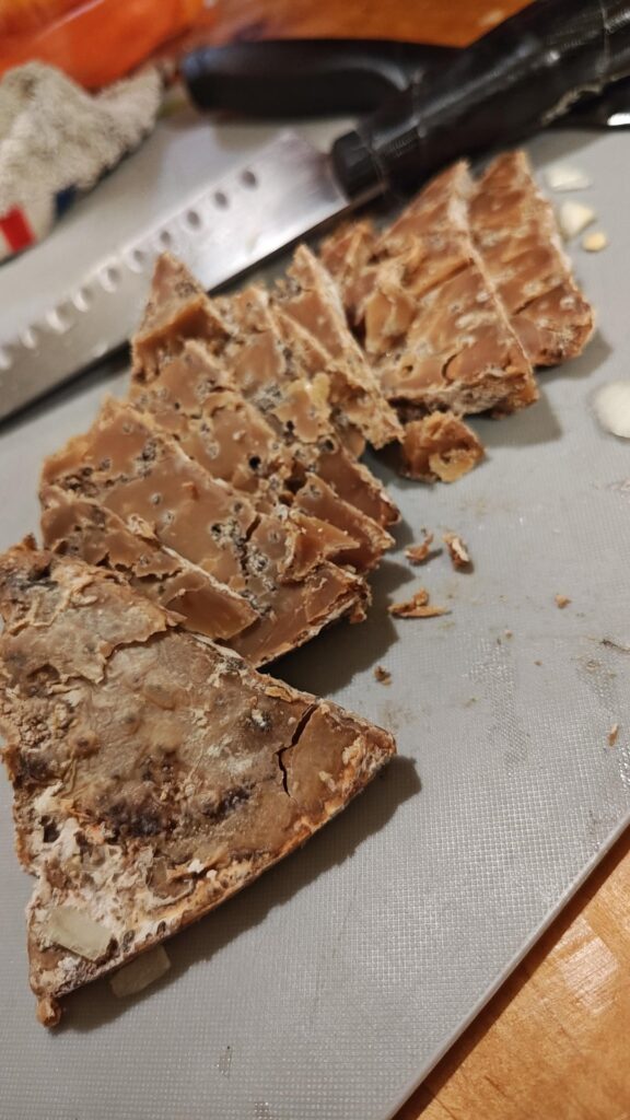 Blue cheese aged 5 years