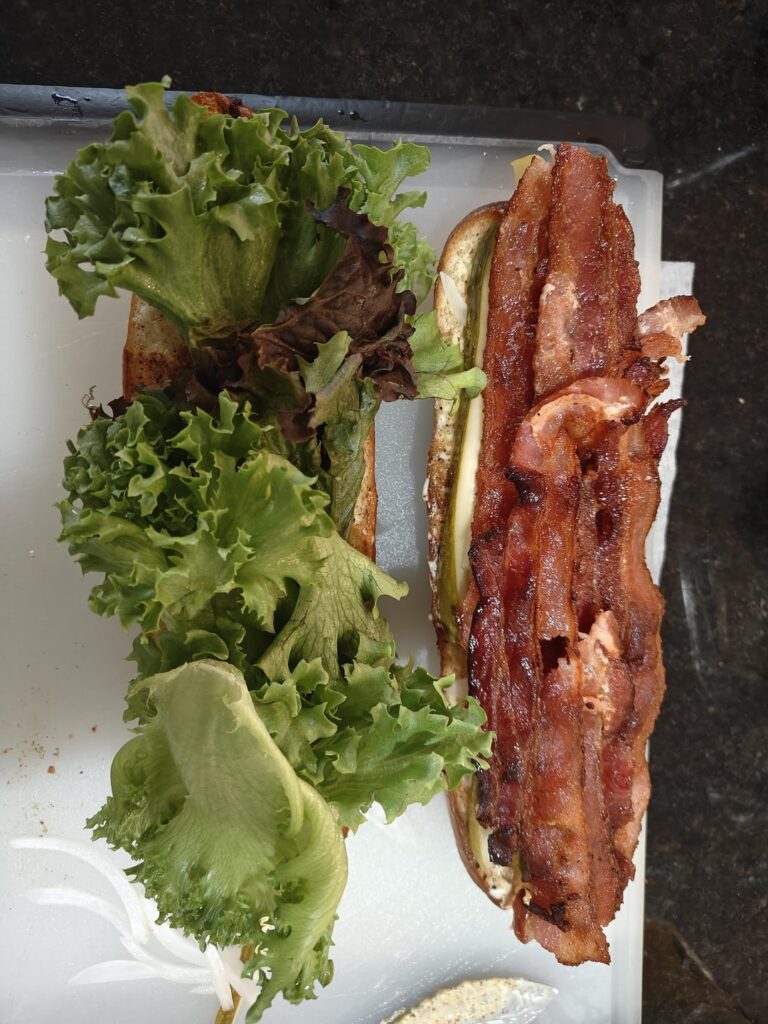 BLP - Bacon Lettuce and Pickle