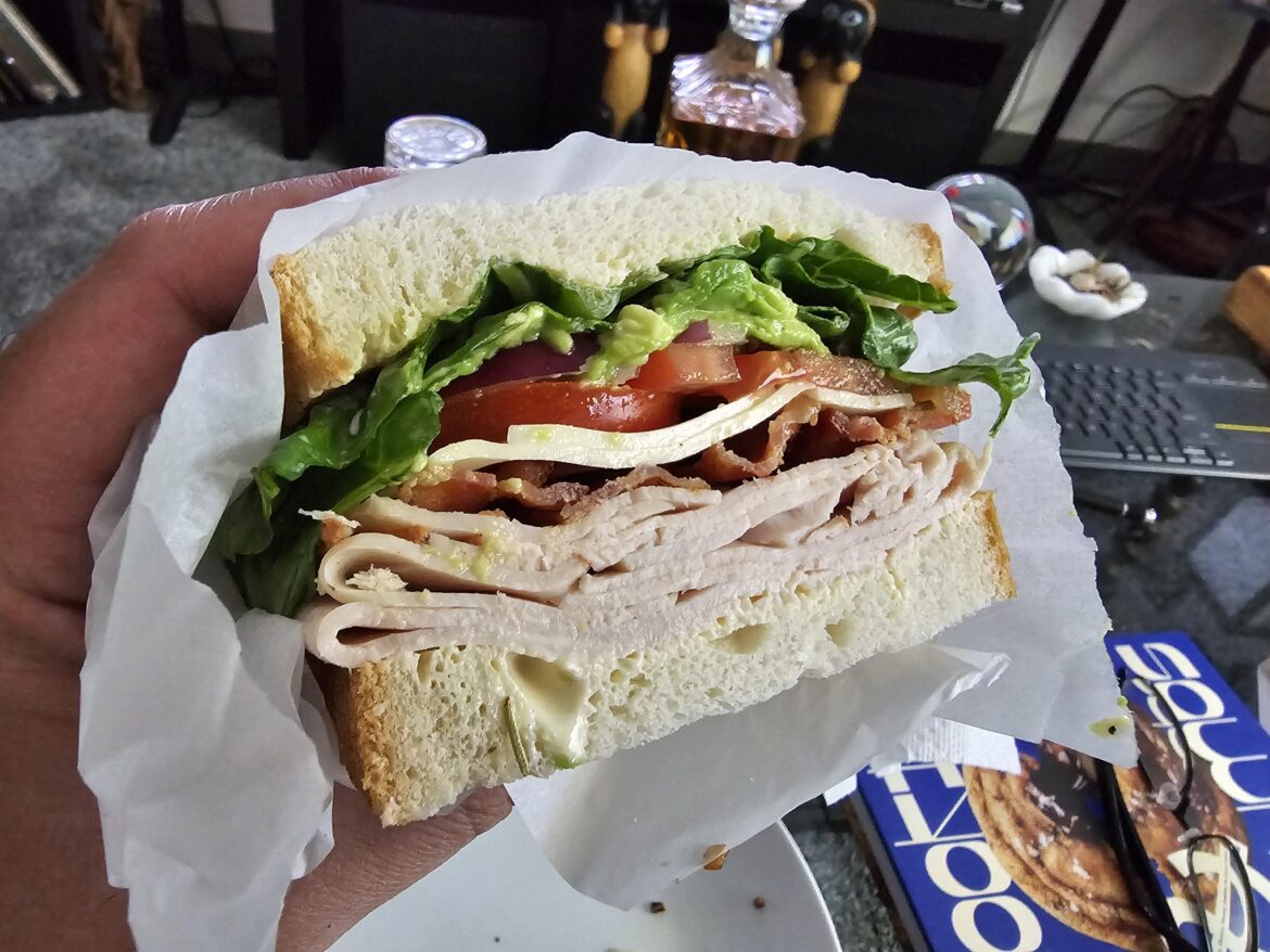 My wife was so pleased with your reaction to her last sandwich, she had to try and top it. Mission accomplished.