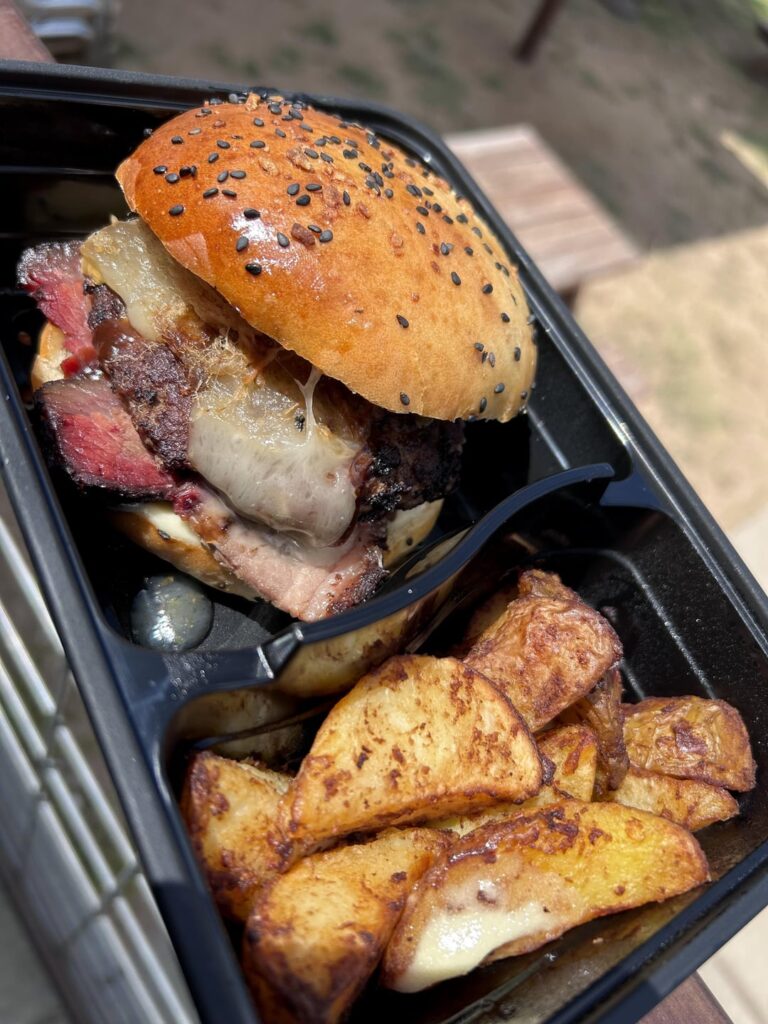 I call it the Blaze Burger.