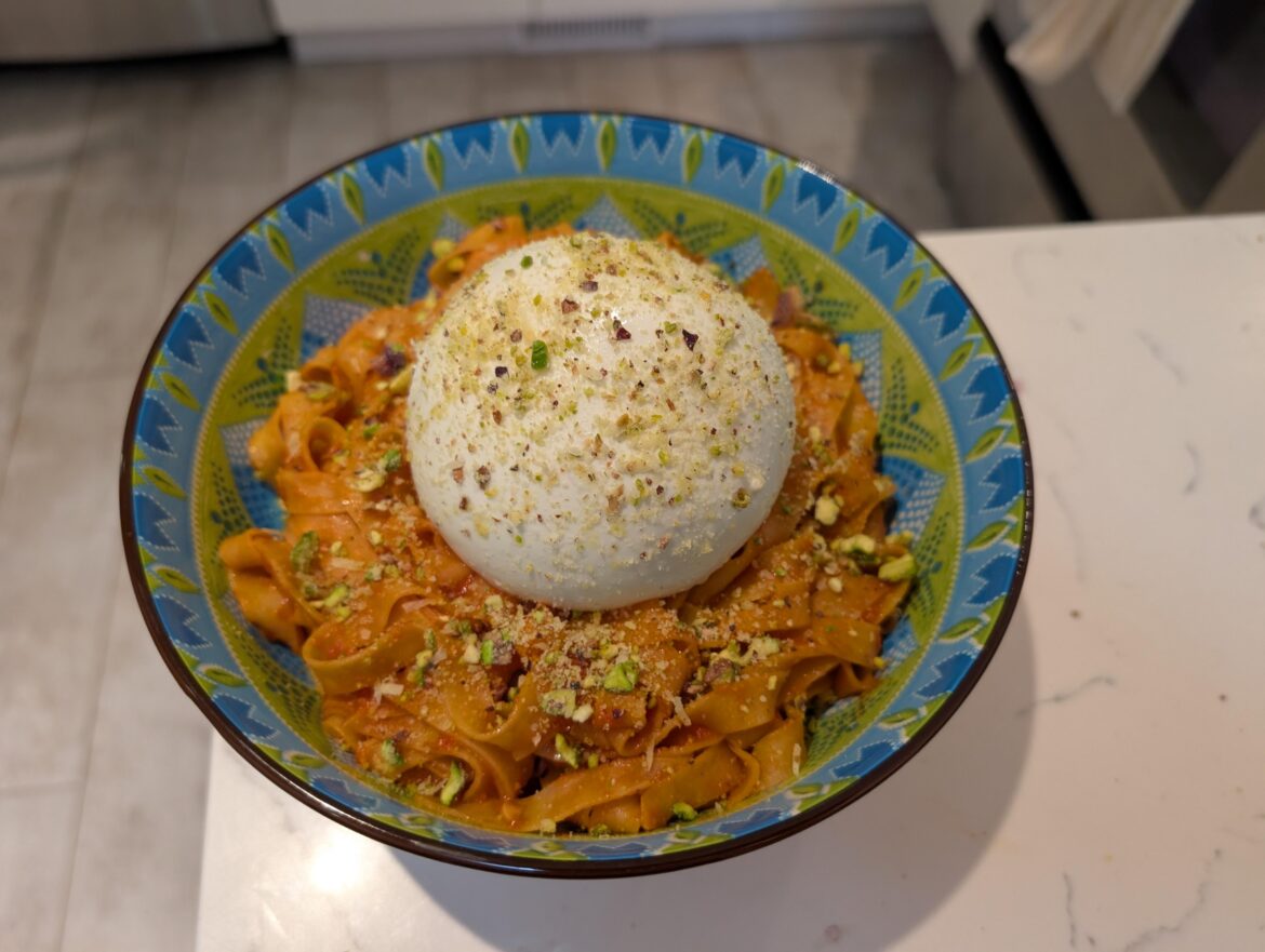 [Homemade] Pasta Burrata