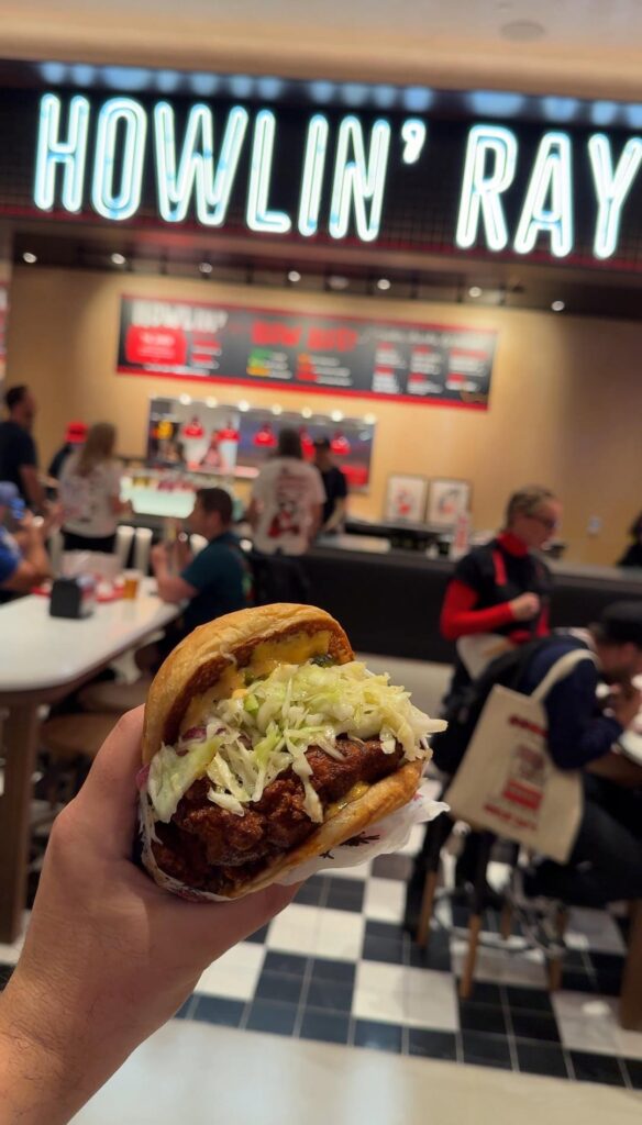 I went to Vegas for the grand opening of Howlin Ray’s