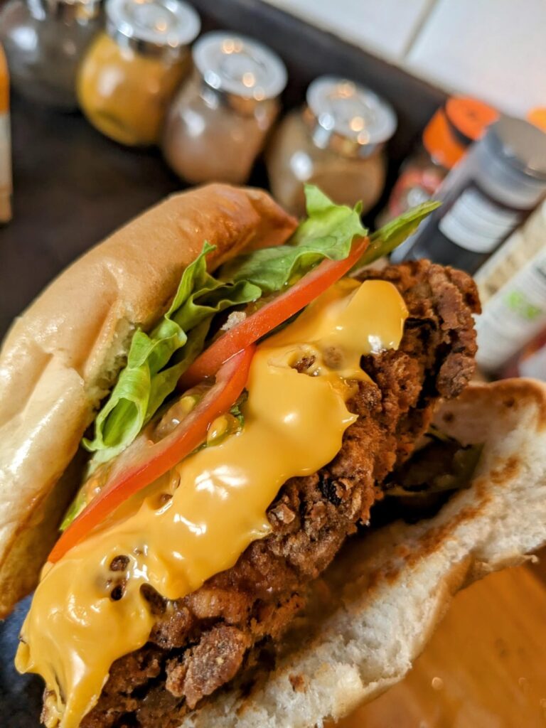 Why is it called a chicken sandwich in the US? I call it a chicken and bread bastard.