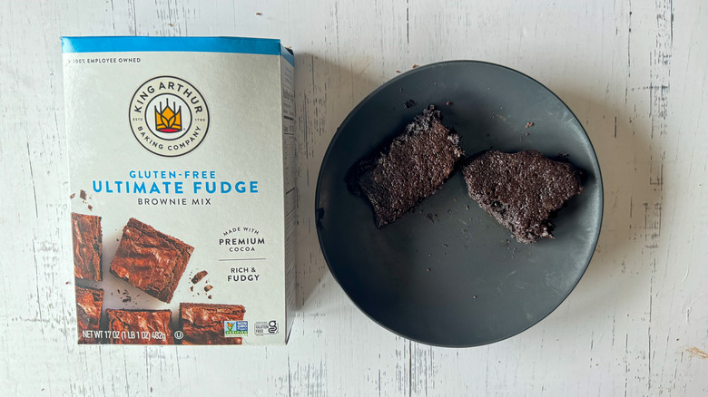 King Arthur Baking Company brownies on a plate