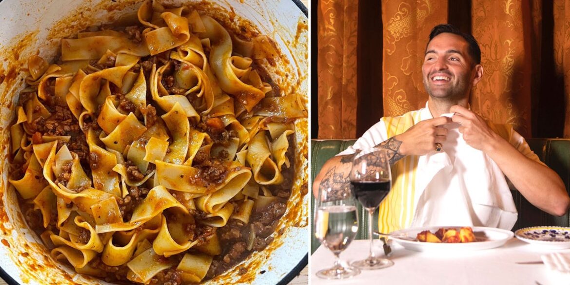 How to Make Mario Carbone’s Easy Bolognese Pasta Recipe How to Make Mario Carbone's Easy Bolognese Pasta Recipe