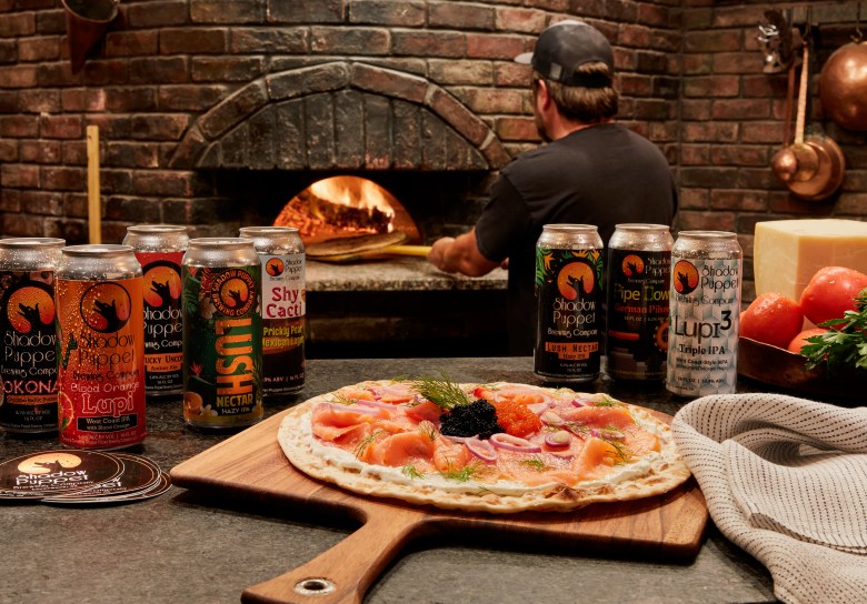 Ristorante Carpaccio has a wood-burning pizza oven and beers from Shadow Puppet, a brewery based in Livermore. Christina Schmidhofer Photography.