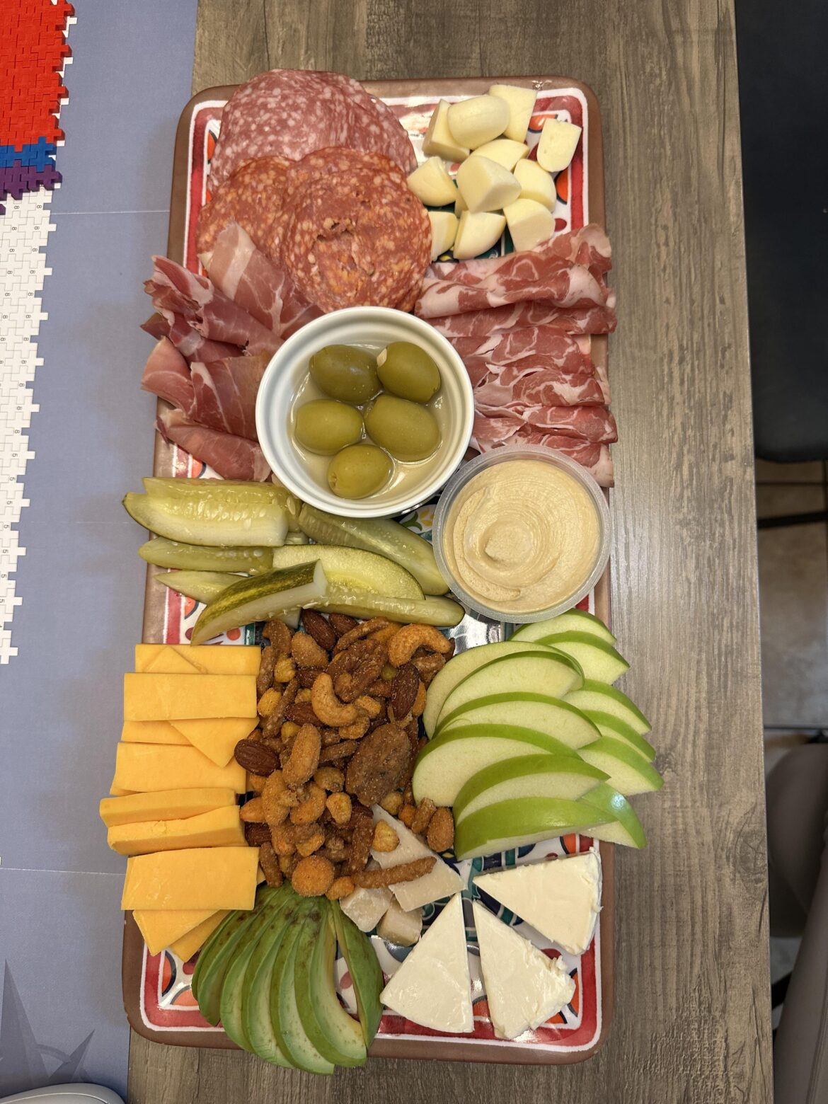 Last night’s dinner