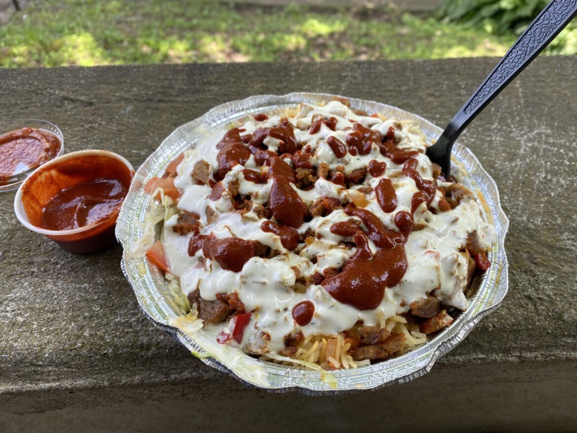 Local shawarma joint has a hot sauce that rivals Mad Dog 357. They tell me an Egyptian guy in “The City” makes it.