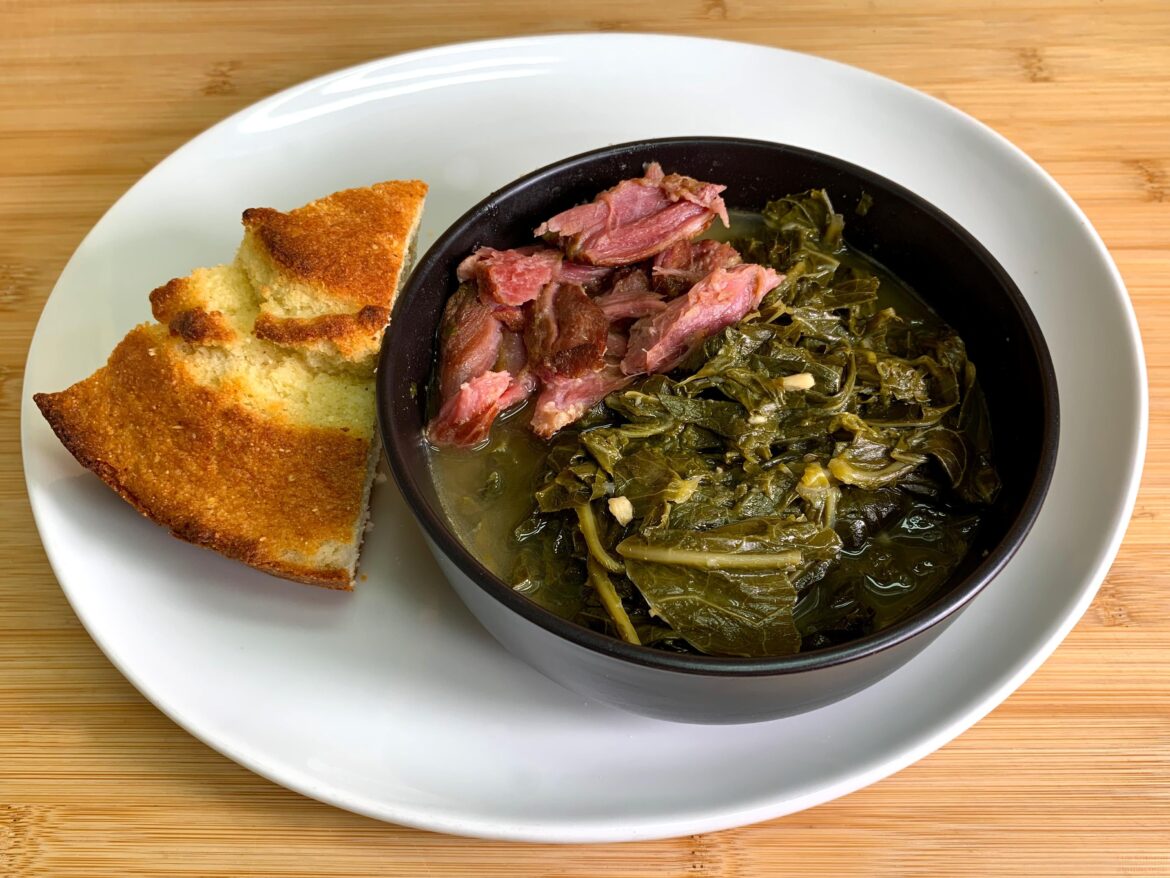 Collard Greens and Cornbread