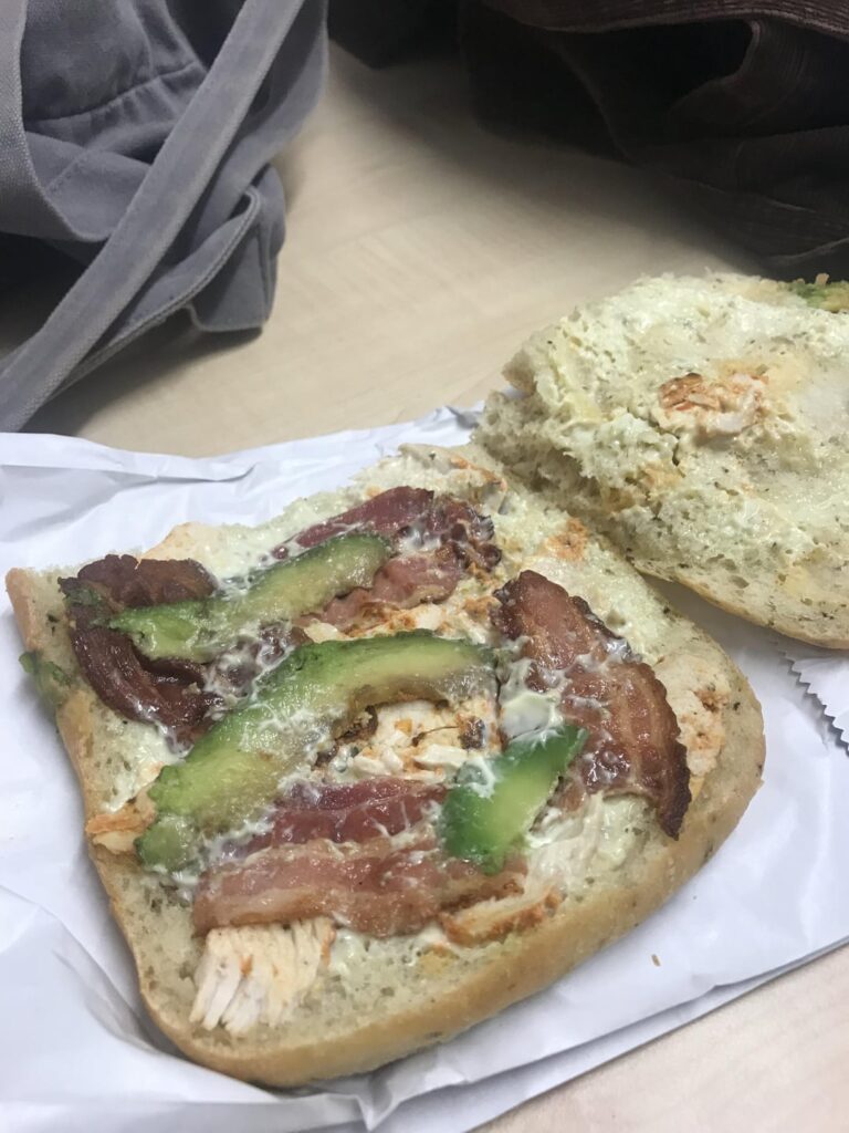 Estimate for this sad looking sandwich?