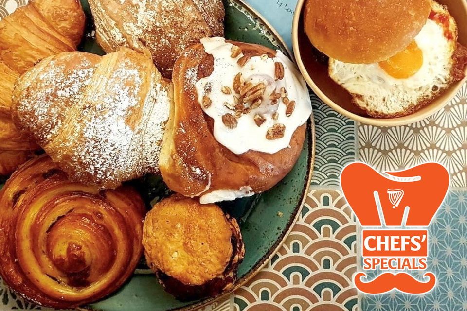 Pastries from Voila Cafe, Baggot Street, Dublin 2