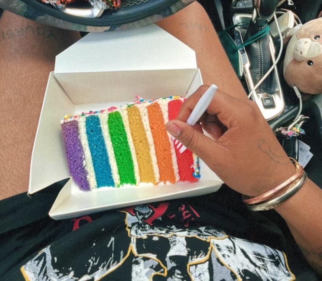 pride cake from pie pie my darling (Chicago)
