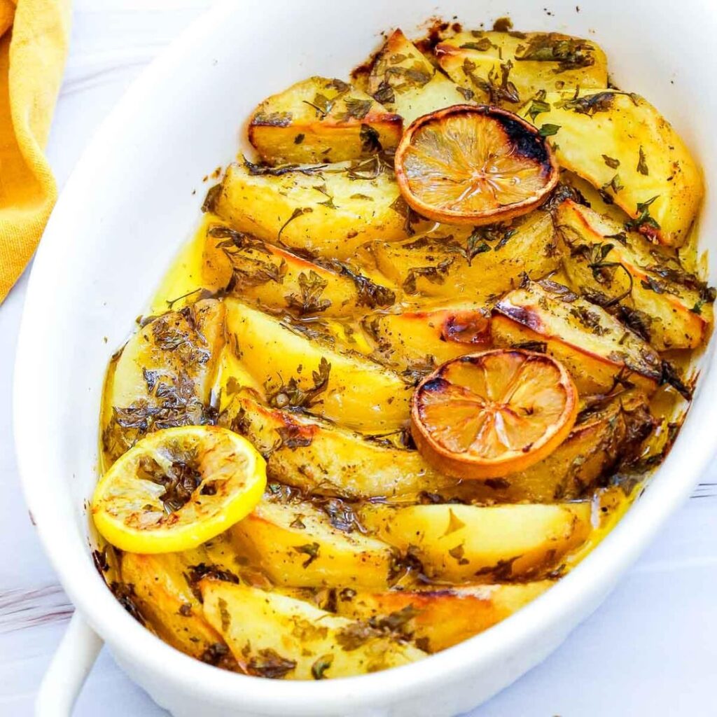 Greek Potatoes for When You Want Them to Be Perfect: Lemony, Crispy, and Roasted to Perfection