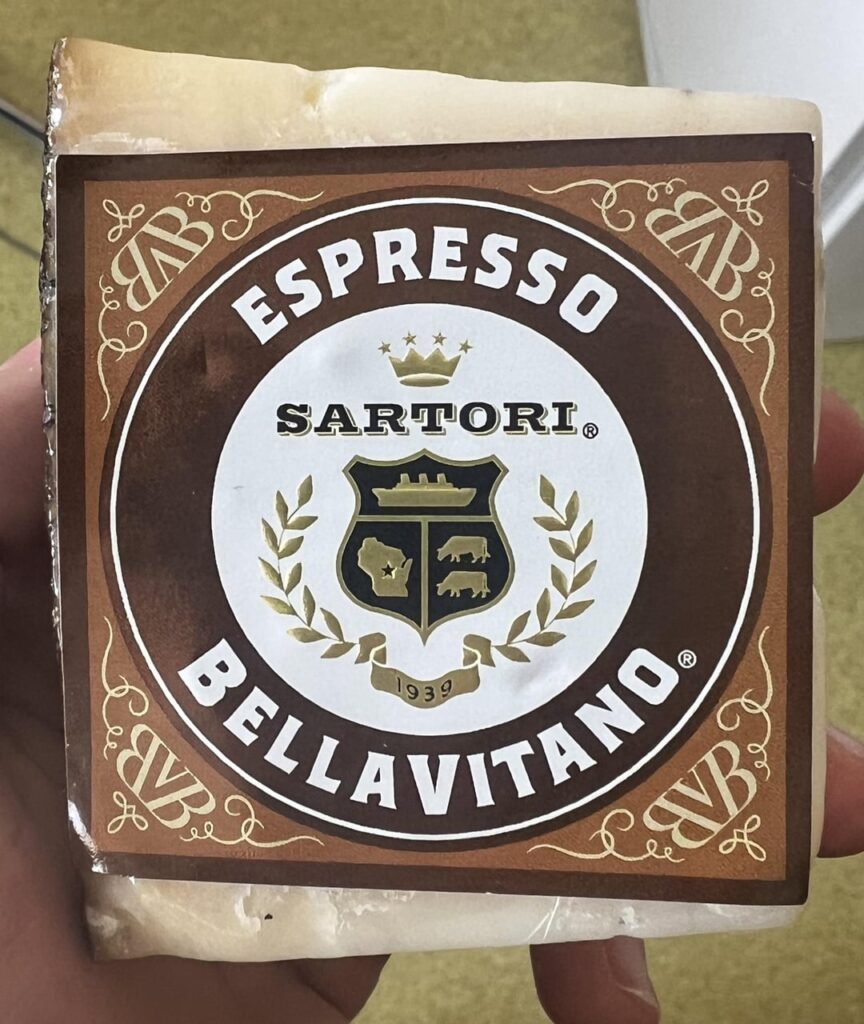 Found Espresso Bellavitano in a german supermarket. First time to try some american cheesemaking