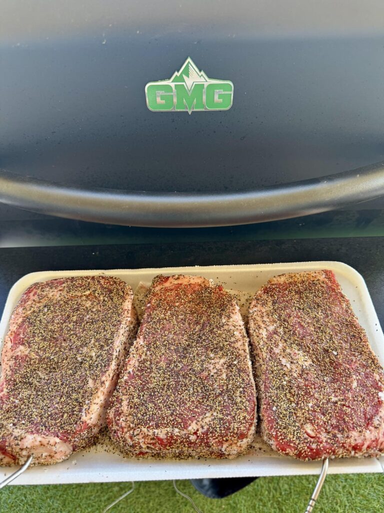Smoked some retirement steaks