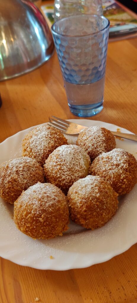 strawberry Knödel
