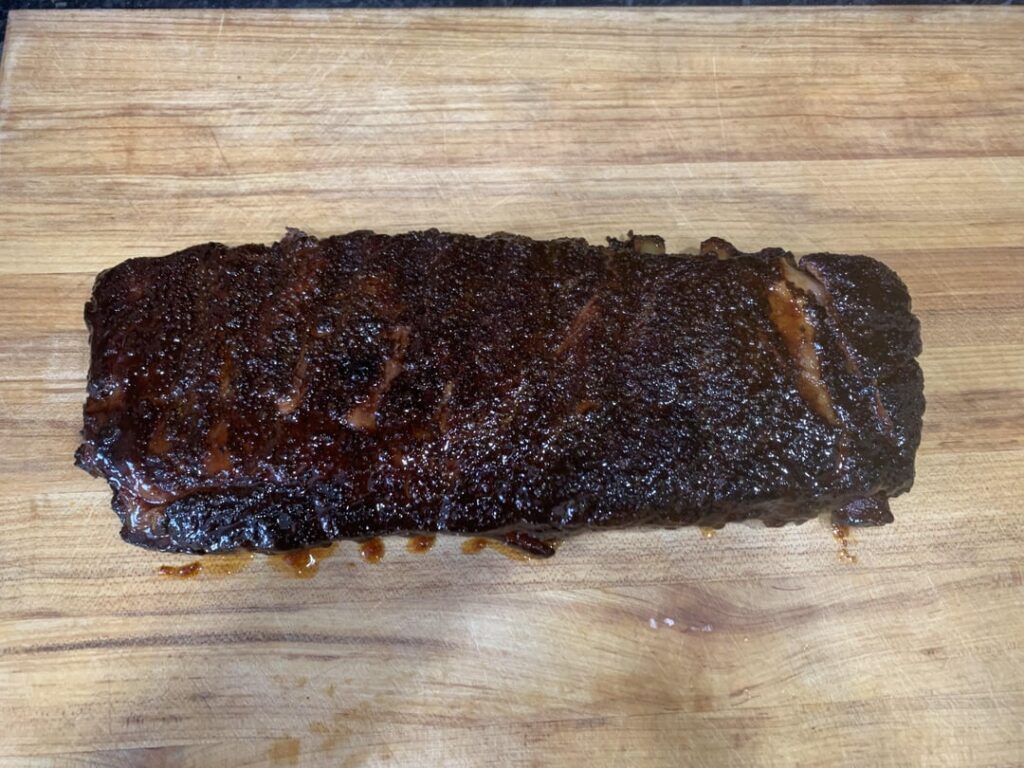 St Louis cut ribs. My first rib cook.