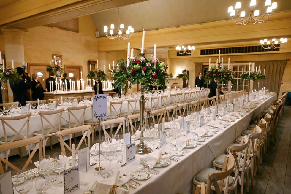 The King And Queen Attend A UK-Italy Dinner To Celebrate The Slow Food And Slow Fashion Movement