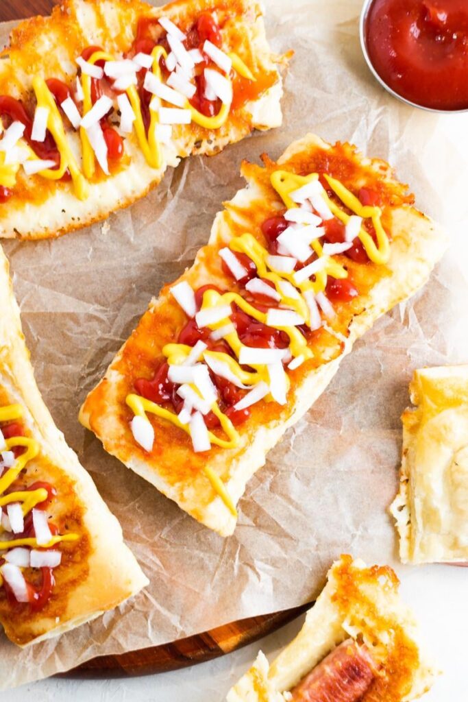 Puff Pastry Hot Dogs