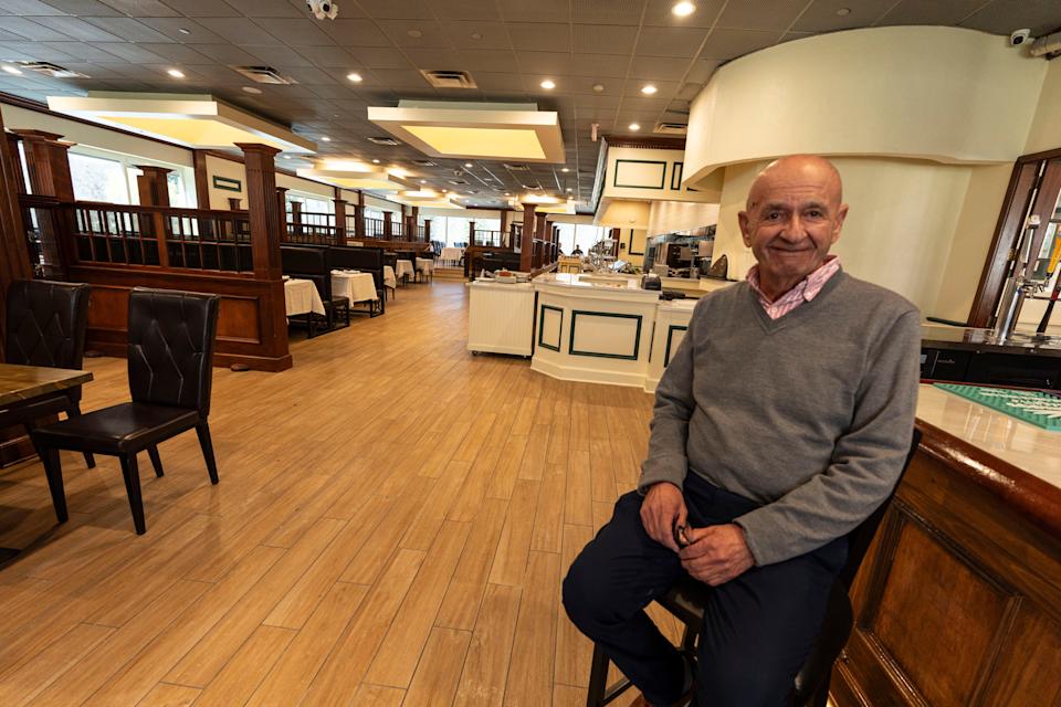 Par Shakiban, owner of Miraggio, an Italian restaurant in Yorktown Heights, photographed April 9, 2025.