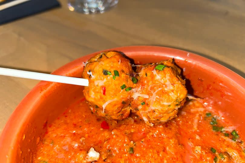 The pork meatballs were definitely a highlight for me from the menu