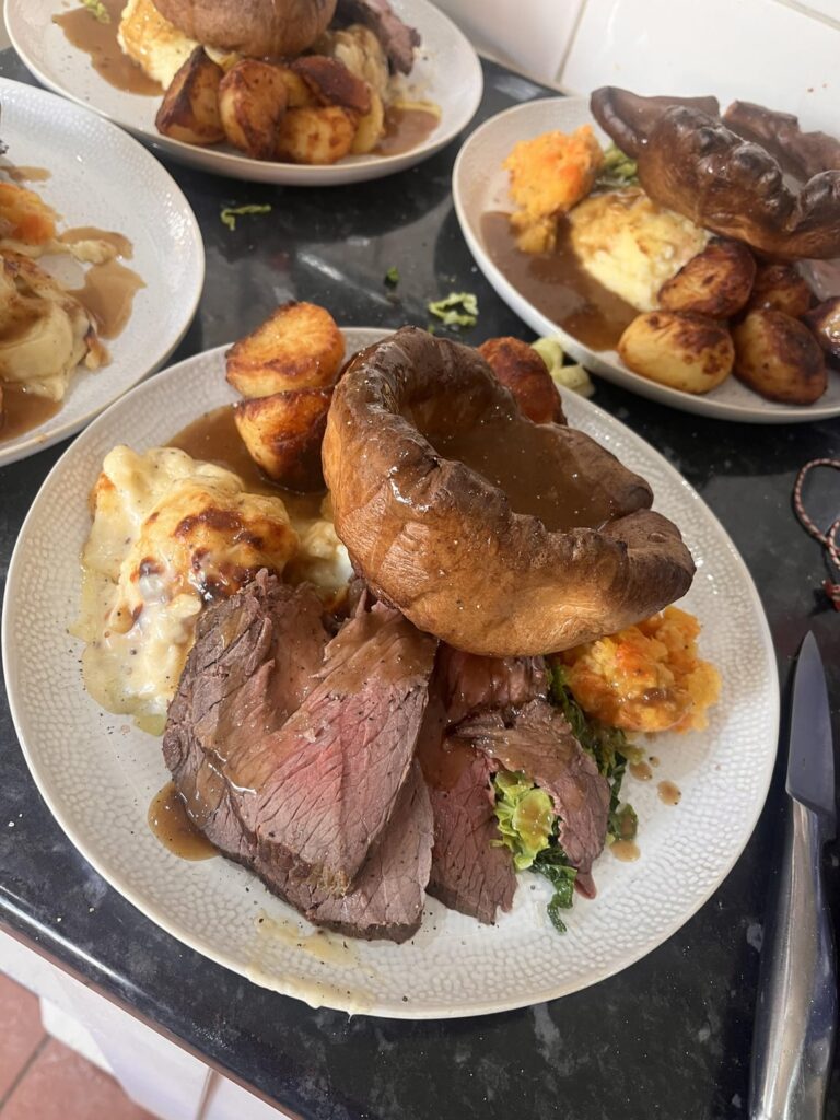 Yesterday’s roast 🐮