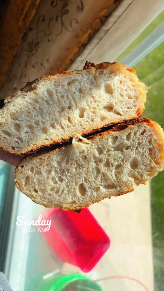 I made my first ever sourdough today!