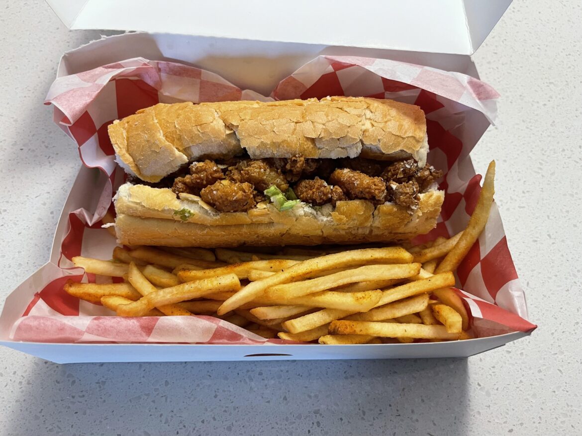 Shrimp Po boy from Stuffed on 620 Shrimp Po boy from Stuffed on 620