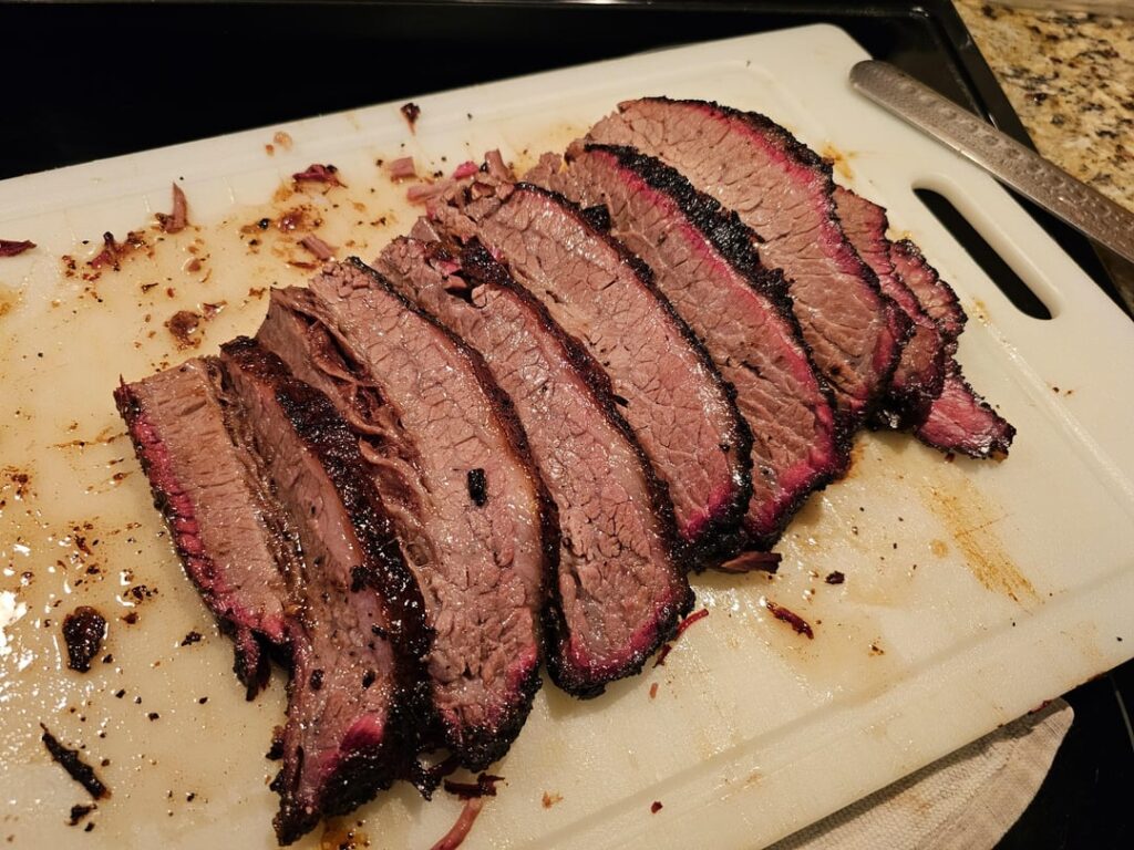 Best brisket I’ve made yet and I’m not eating it Best brisket I've made yet and I'm not eating it