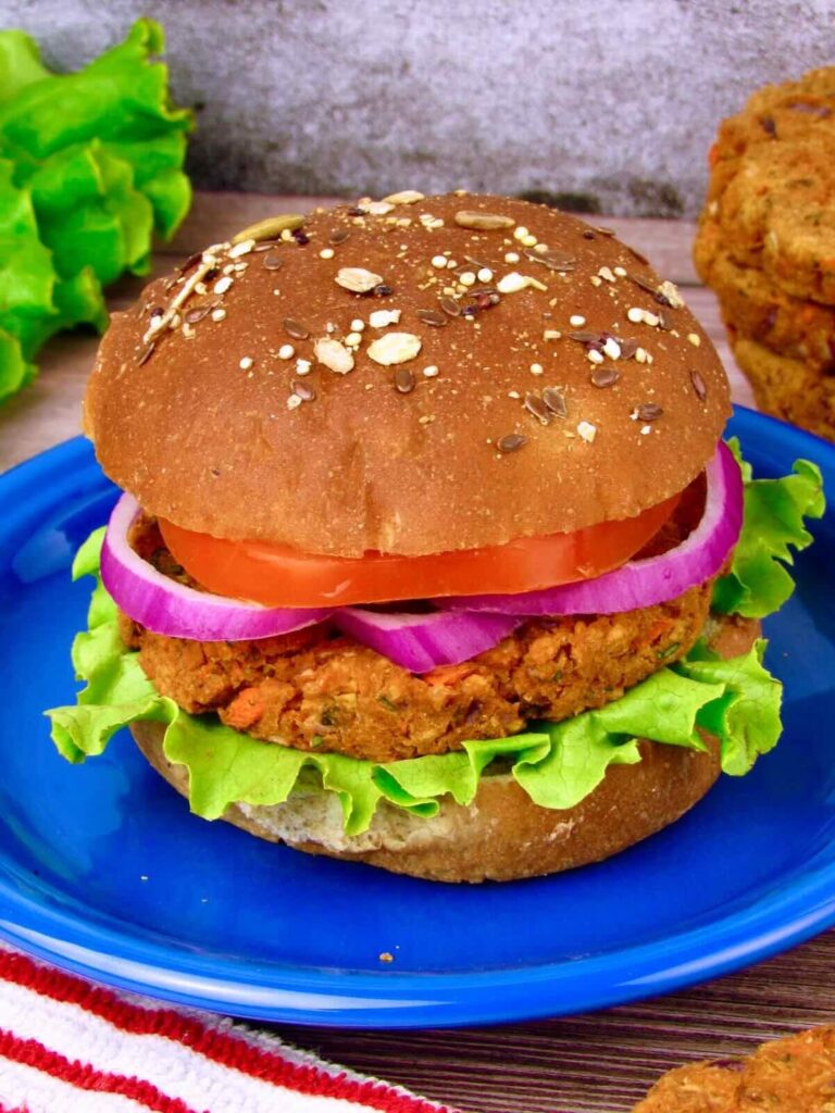 Chickpea Veggie Burger