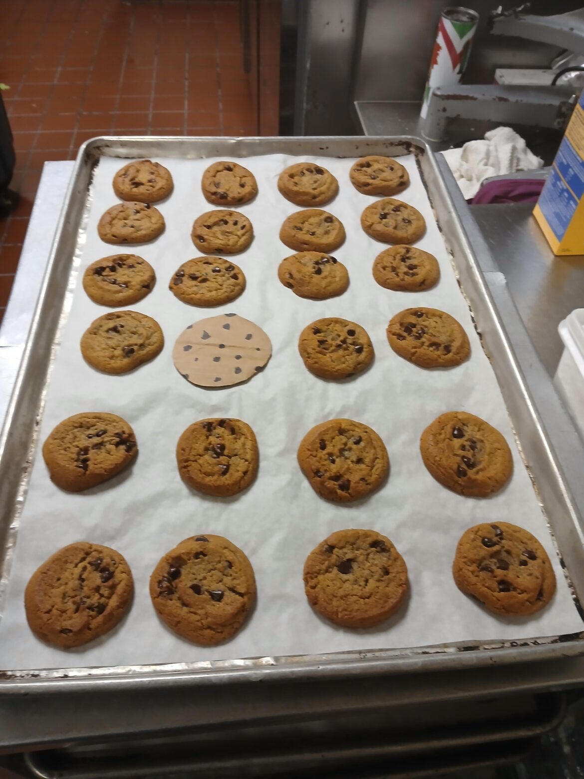 This is how we outsmart the cookie making person...