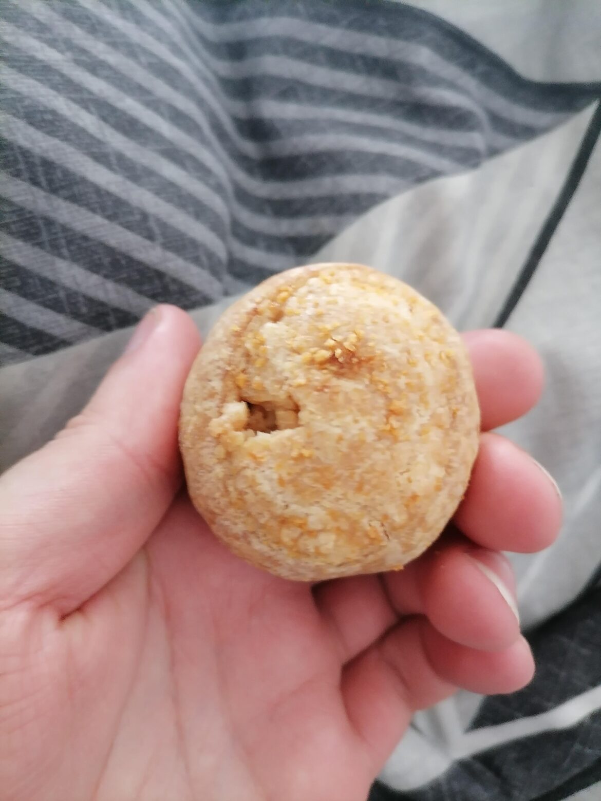 Why does Co Op put this dusting of bread crumbs on their pork pies?