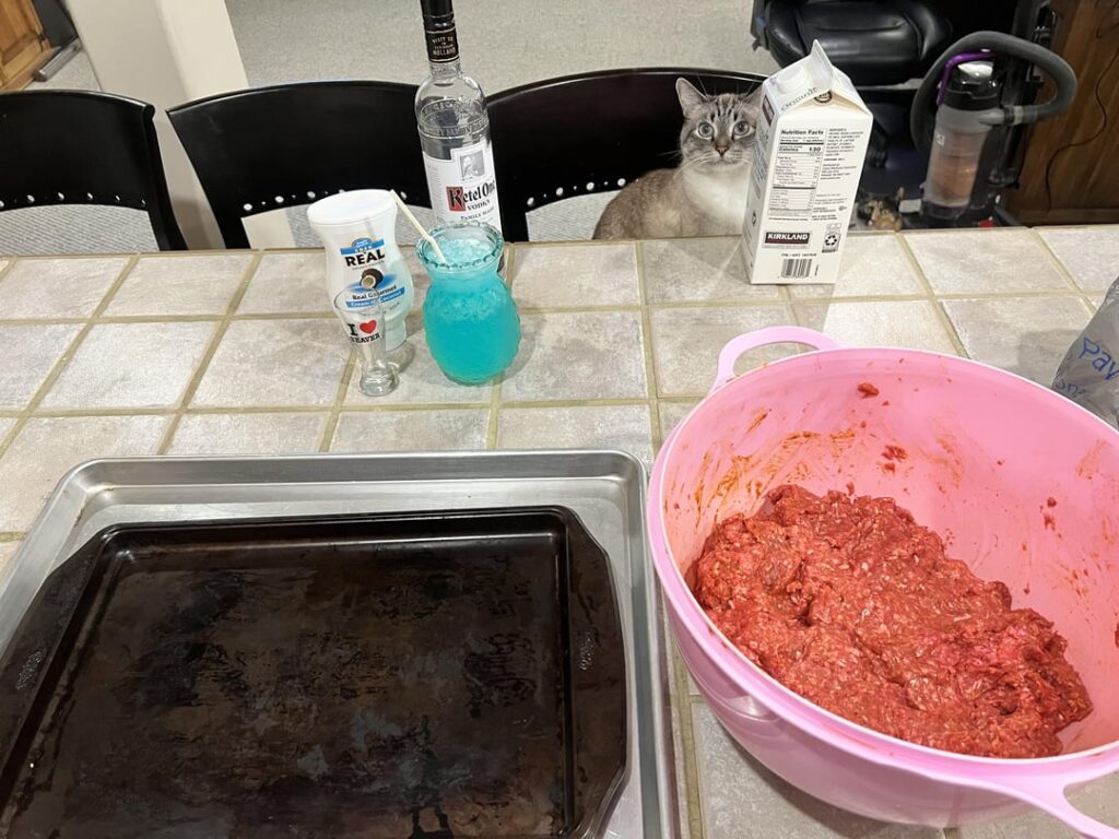 My ultra secret, never before thought of, totally unique way to make homemade hamburgers.